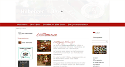 Desktop Screenshot of hilberger.at